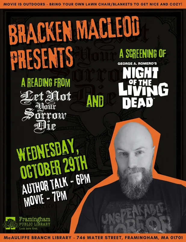 Poster image for Fright Night at McAuliffe Library