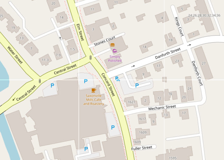 Map of McGrath Square via OpenStreetMap